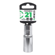 Головка 1/2" Gear Lock 21 мм L=78 мм удлиненная, на холдере Arnezi R0330121