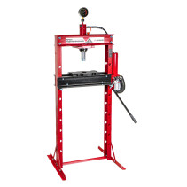 Hydraulic press 20t with pressure gauge, pneumatic actuator ARNEZI R7109107