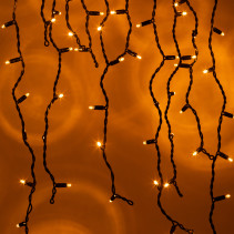 Garland ERA ERAPS-BZ1 LED Christmas Fringe 2*0.7m Yellow 100 LED IP65 220V