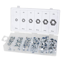 Набор гаек самоконтрящихся с нейлоновой вставкой 146пр. ARNEZI R8020125