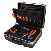 Набор электрика NORGAU Industrial в чемодане 63 предмета, N1090
