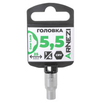 Головка 1/4" Gear Lock 5.5 мм L=25 мм, на холдере Arnezi R0030055