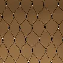 Garland ERA ERAPS-SKW2 LED Christmas Net 3x2m Warm White Light 300 LED Black Rubber