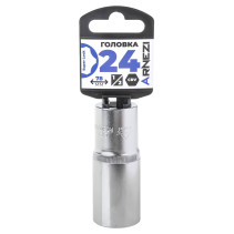 Головка 1/2" Super Lock 24 мм L=78 мм удлиненная, на холдере Arnezi R0300924