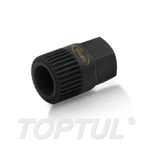 Головка фиксатор шкива генератора 33 зуба TOPTUL JDBD3317