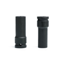 Набор шестигранных ударных торцевых головок NORGAU Industrial удлиненных 1/2’’, 12 предметов, N19KL-012 в металлическом ящике