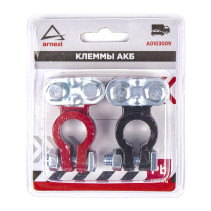 Клеммы АКБ свинцовые 2шт, прижимная планка ARNEZI A0103009