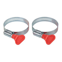 Комплект хомутов червячных с ключом 33х57 / 9-0,6 W1 2шт ARNEZI A0902277