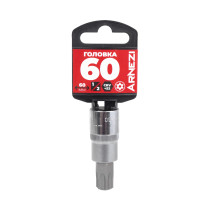 Головка 1/2" со вставкой TORX Security T60 L=60, на холдере Arnezi R0345260
