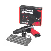 Pneumatic chisel 190mm, 3500 rpm with a set of ARNEZI R7506161 nozzles