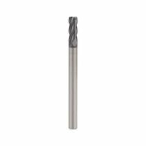 Фреза концевая радиусная NORGAU Industrial по металлу 12 мм, R1, Z4, VHM/TIALN