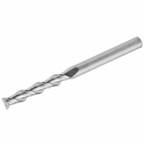 End mill NORGAU Industrial with an elongated cutting part of 8 mm, Z2, VHM