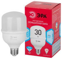 Лампа светодиодная POWER ЭРА RED LINE LED T80-30W-4000-E27 R 30Вт колокол нейтральный белый свет E27