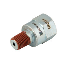 Threaded Adapter NORGAU Industrial for Hydraulic tools NPTF1/4"-NPTF3/8"