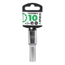 Головка 1/2" Gear Lock 10 мм L=78 мм удлиненная, на холдере Arnezi R0330110