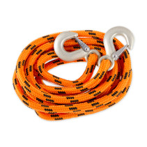 Tow rope (braided cord) 4.5 m, 5 t. 2 hooks, ARNEZI A0904008 bag