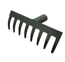 8-tooth straight rake, p/o, used GP-8