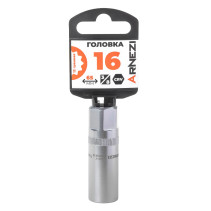 Candle head 3/8" 12-and 16mm magnetic, L=65mm on the holder Arnezi R0200416