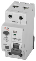4.5kA Differential current circuit Breaker ERA PRO D32E2C50A30 AD-32 Electronic 1P+N C50 30mA type A