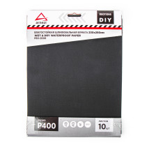Бумага наждачная водостойкая 230x280 мм P400 DIY (10шт) ARNEZI R8011066