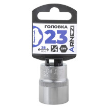 Головка 1/2" Super Lock 23 мм L=38 мм, на холдере Arnezi R0300823