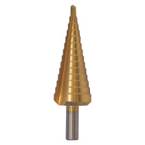 Step drill bit NORGAU industrial for metal 30-40 mm, HSS/TIN