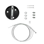 Монтажный набор ЭРА SPO-AC-MOUNTKIT-3B для светильников LED ЭРА Geometria черный