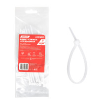 Nylon yoke 3.5 x 150 mm, white 10 pcs Arnezi A0903018