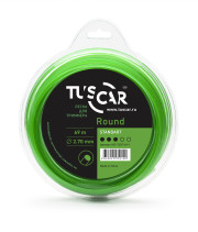Леска для триммера TUSCAR Round, Standart, 2.7mm*69m