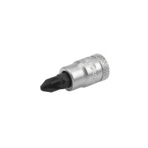End head NORGAU Industrial with screwdriver insert PZ2, 1/4" drive, N20IS