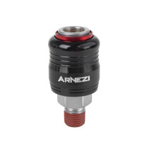 Соединитель быстросъемный 1/4", внешняя резьба, европейский стандарт Arnezi R7502100