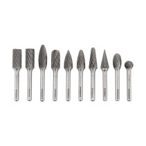 Set of boreholes carbide NORGAU Industrial cutting heads 12 mm, 10 pieces