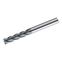 Universal end milling cutter NORGAU Industrial for metal 5x75 mm, Z4, VHM/AlCrSiN
