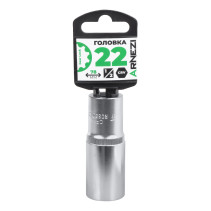 Головка 1/2" Gear Lock 22 мм L=78 мм удлиненная, на холдере Arnezi R0330122