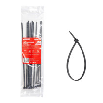 Nylon yoke 4.8x250mm, black 10 pcs Arnezi A0903040
