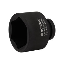 Головка торцевая ударная NORGAU Industrial шестигранная дюймовая 1", 2.11/16", N21K-2.11/16