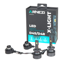 LED Lamp 12/24V D4S/D4R 36W 3000lm 6000K ARNEZI X-Light LED 2 pcs DUOBOX IP68 A2000103