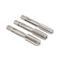 Set of manual taps NORGAU Industrial left rotation M20, HSS, 3 pieces