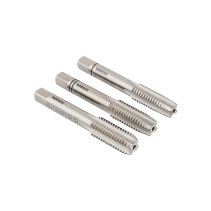 Комплект ручных метчиков NORGAU Industrial BSW1/4, HSS, 3 предмета