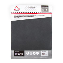 Waterproof Sandpaper 230x280mm P320 DIY (10 pcs) ARNEZI R8011065