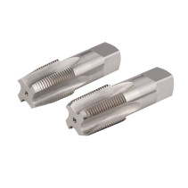 Комплект ручных метчиков NORGAU Industrial NPT3/4x14, HSS, 2 предмета