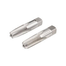 Комплект ручных метчиков NORGAU Industrial NPT1/4x18, HSS, 2 предмета