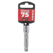 Удлинитель шарнирный 3/8" L=75мм, на холдере Arnezi R0208075