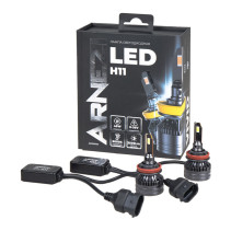 LED Lamp 12/24V H11 45W 3500lm 6000K ARNEZI Vivid LED 2 pcs DUOBOX IP68 A2000054