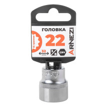 Головка 3/8" 12-и гр. 22мм, L=32 мм на холдере Arnezi R0200222