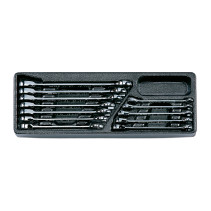 Набор комбинированных ключей с трещоткой Honidriver в ложементе, 12 предметов, IK-SGW0120H