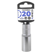 Головка 1/2" Super Lock 20 мм L=78 мм удлиненная, на холдере Arnezi R0300920