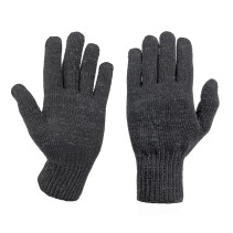 Insulated work gloves, black wool blend (15% wool) Arnezi R8000301