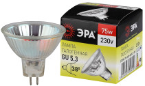 Halogen lamp ERA GU5.3-JCDR(MR16)-75W-230V-CL 75W soffit Warm white light GU5.3