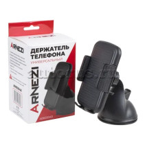 Phone/Navigator Holder on windshield/panel black ARNEZI A0602040